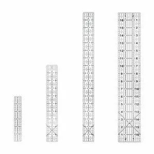 Sewing Rulers Quilting Ruler,Acrylic Quilting Templates,Sewing Tools Accessories Supplies for Patchwork Precision Fabric Cutting 4pcs(1x6,3x17,1.5x17,1.5x10inch) Sewing Rulers Quilting Ruler,Acrylic Quilting Templates,Sewing Tools Accessories Supplies for Patchwork Precision Fabric Cutting 4pcs(1x6,3x17,1.5x17,1.5x10inch)