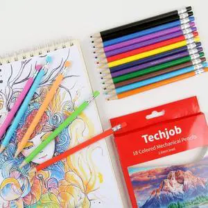 Mechanical Colored Pencils for Coloring and Drawing 2.6mm 18 Colors | Mechanical Colored Pencils 2.6mm 18 ColorsGift for Girls Mechanical Colored Pencils for Coloring and Drawing 2.6mm 18 Colors | Mechanical Colored Pencils 2.6mm 18 ColorsGift for Girls