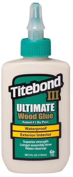 Franklin International 1412 Titebond-3 Glue, 4-Ounce, Tan Franklin International 1412 Titebond-3 Glue, 4-Ounce, Tan