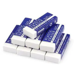White Erasers for Clean, Large Pencil Eraser, 8 Pack White Erasers for Clean, Large Pencil Eraser, 8 Pack