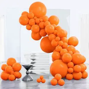 Orange Balloons 85pcs Matte Orange Fall Color Different Sizes | 18 12 10 5 Inch Balloons for Thanksgiving Halloween Little Cutie Baby Shower Birthday Party Decorations Orange-Y9 Orange Balloons 85pcs Matte Orange Fall Color Different Sizes | 18 12 10 5 Inch Balloons for Thanksgiving Halloween Little Cutie Baby Shower Birthday Party Decorations Orange-Y9