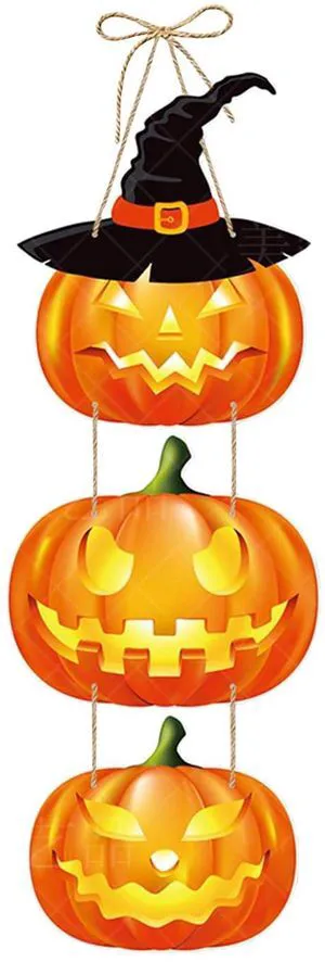 Halloween Pumpkins Banners for Front Door Decor, Spooky Pumpkin Paper Cut-Outs Signs Festival Hanging Ornament Pennant Garlands for Halloween Party Supplies Halloween Pumpkins Banners for Front Door Decor, Spooky Pumpkin Paper Cut-Outs Signs Festival Hanging Ornament Pennant Garlands for Halloween Party Supplies