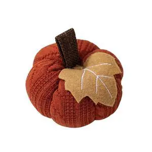 Faux Fall Harvest Crochet Pumpkins - Small Knit Rustic Farmhouse Foam Decor for Thanksgiving Halloween Autumn Mantel Table (Orange, 9cmx9cmx6cm) Faux Fall Harvest Crochet Pumpkins - Small Knit Rustic Farmhouse Foam Decor for Thanksgiving Halloween Autumn Mantel Table (Orange, 9cmx9cmx6cm)