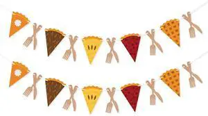 2 Pack Cutlery Pumpkin Pie Banner Fall Thanksgiving Decorations | Fall Garland for Mantle, Thanksgiving Home Decorations, Pie Party Decorations, Office Classroom Decor 2 Pack Cutlery Pumpkin Pie Banner Fall Thanksgiving Decorations | Fall Garland for Mantle, Thanksgiving Home Decorations, Pie Party Decorations, Office Classroom Decor