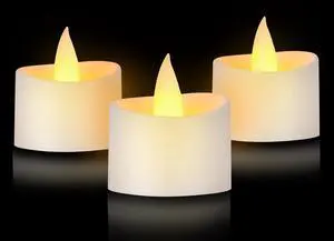 White Flameless Tea Lights - 12 Pack Modern LED Candles for Minimalist Home Decor, Spa Bathroom & White Wedding Centerpieces (White Base, 12 Pack) White Flameless Tea Lights - 12 Pack Modern LED Candles for Minimalist Home Decor, Spa Bathroom & White Wedding Centerpieces (White Base, 12 Pack)