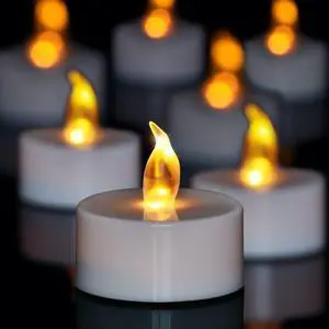 Tea Lights Battery Operated Candles LED Tea Lights Flameless Candles 200+ Hours Flickering Fake Tealights for Sweetest Day Wedding Home Decorations Party (Warm Yellow, 12 Pack) Tea Lights Battery Operated Candles LED Tea Lights Flameless Candles 200+ Hours Flickering Fake Tealights for Sweetest Day Wedding Home Decorations Party (Warm Yellow, 12 Pack)