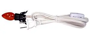 Halloween Pumpkin Single Light Replacement Clip in Lamp Cord with On/Off Switch and Orange Steady Burning Light Bulb (1) Halloween Pumpkin Single Light Replacement Clip in Lamp Cord with On/Off Switch and Orange Steady Burning Light Bulb (1)