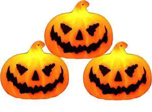Halloween Flameless Candles,Mingkeda Halloween Party Lamp Decoration, Artificial Harvest Pumpkin Lanterns (3 Pumpkin Lanterns) Halloween Flameless Candles,Mingkeda Halloween Party Lamp Decoration, Artificial Harvest Pumpkin Lanterns (3 Pumpkin Lanterns)