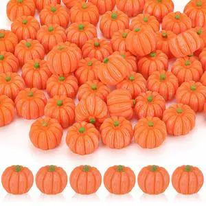 50 Pcs Mini Pumpkins Fake Pumpkins Artificial Pumpkins Thanksgiving Ornaments for Vase Filler DIY Crafts Fall Halloween Party Supplies Home Table Decorations 50 Pcs Mini Pumpkins Fake Pumpkins Artificial Pumpkins Thanksgiving Ornaments for Vase Filler DIY Crafts Fall Halloween Party Supplies Home Table Decorations