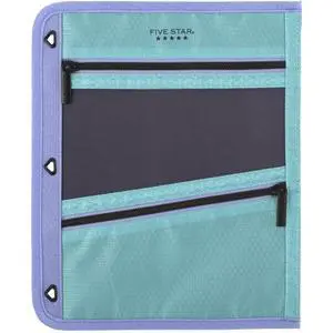 Pencil Pouch, Pen Case, 3-Pocket Zipper Pouch, Fits 3-Ring Binder, Storage Organizer for Classroom Supplies Earbuds Chargers Cables Makeup, Teal/Berry (500207F-ECM) Pencil Pouch, Pen Case, 3-Pocket Zipper Pouch, Fits 3-Ring Binder, Storage Organizer for Classroom Supplies Earbuds Chargers Cables Makeup, Teal/Berry (500207F-ECM)