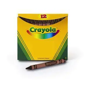 Bulk Crayons, Brown, 12/box Bulk Crayons, Brown, 12/box