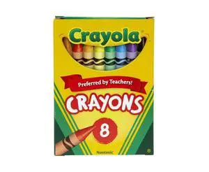 Classic Color Pack Crayons, Tuck Box, 8 Colors Classic Color Pack Crayons, Tuck Box, 8 Colors