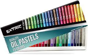 Soft Pastels 25 Colors, Kids and Artists Oil Crayons Soft Pastels 25 Colors, Kids and Artists Oil Crayons