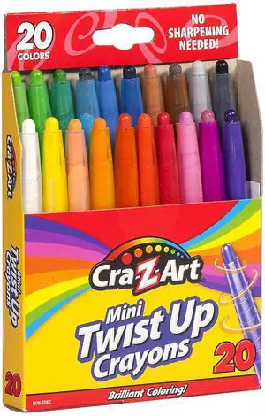 Mini Twist Up Crayons, 20 Count (10253) Mini Twist Up Crayons, 20 Count (10253)
