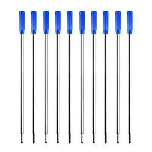 Blue Ink Refills (10pcs), Replaceable Pens Refills, 1mm Medium Tip - Blue Blue Ink Refills (10pcs), Replaceable Pens Refills, 1mm Medium Tip - Blue