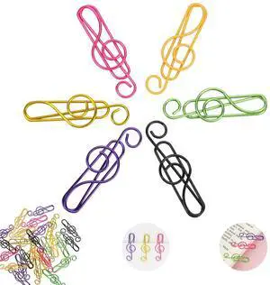 Paper Clips, 30 Pcs Colorful Music Note Paper Clip for Notebooks | Cute Music Heavy Duty Paper Clips, Decorative Bookmarks & Planner Clips for Teachers, Students, Music Lovers Paper Clips, 30 Pcs Colorful Music Note Paper Clip for Notebooks | Cute Music Heavy Duty Paper Clips, Decorative Bookmarks & Planner Clips for Teachers, Students, Music Lovers