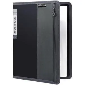 Binder with Plastic Sleeves 30-Pocket, Display Book for 60 Pages, 8.5x11" Presentation Folders with Clear Sheet Protectors, Art Portfolio Binder for School & Office Document Organizer Binder with Plastic Sleeves 30-Pocket, Display Book for 60 Pages, 8.5x11" Presentation Folders with Clear Sheet Protectors, Art Portfolio Binder for School & Office Document Organizer