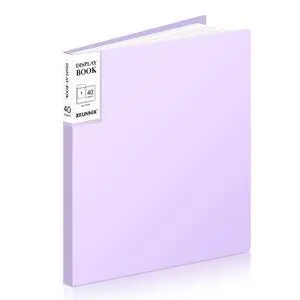 Art Portfolio 8.5X 11 Inch, 40 Pockets (80 Pages Capacity) Letter Size Display Book with Clear Sheet Protectors, Presentation Folder for Artwork/Documents/Photos Art Portfolio 8.5X 11 Inch, 40 Pockets (80 Pages Capacity) Letter Size Display Book with Clear Sheet Protectors, Presentation Folder for Artwork/Documents/Photos