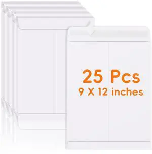 25 Pack Catalog Mailing Envelopes, 9 x12 Inches Self-Seal Manilla Envelopes | 9 x 12 Envelopes for Mailing, Organize, storage, Home, Office Business 25 Pack Catalog Mailing Envelopes, 9 x12 Inches Self-Seal Manilla Envelopes | 9 x 12 Envelopes for Mailing, Organize, storage, Home, Office Business
