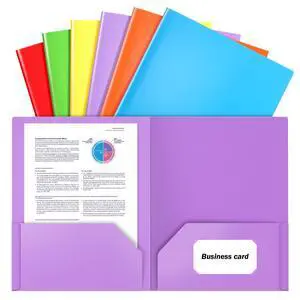 6 Pack Folders with Pockets, Plastic Pocket Folders,Cute Sweet Color Folder | Heavy Duty, Poly, Aesthetic Colored, for Kids Back to School Supplies, Office Filing Cabinet, Letter Size 6 Pack Folders with Pockets, Plastic Pocket Folders,Cute Sweet Color Folder | Heavy Duty, Poly, Aesthetic Colored, for Kids Back to School Supplies, Office Filing Cabinet, Letter Size