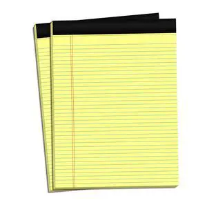 Legal Pads 8.5 x 11 College Ruled Note Pads 8.5 x 11.75 Yellow Notepad 80gsm Lined Paper Pads, 30 Sheets per Pad, 2 Pack Perforated Writing Pads Perfect for Office, Home, School Legal Pads 8.5 x 11 College Ruled Note Pads 8.5 x 11.75 Yellow Notepad 80gsm Lined Paper Pads, 30 Sheets per Pad, 2 Pack Perforated Writing Pads Perfect for Office, Home, School