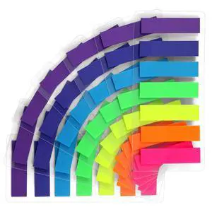 980 Pcs Sticky Notes Flags, 7 Color Index Tabs Index Flag Bright Colors Page Index Stickers Translucent Page Makers for Page Bookmarks 980 Pcs Sticky Notes Flags, 7 Color Index Tabs Index Flag Bright Colors Page Index Stickers Translucent Page Makers for Page Bookmarks