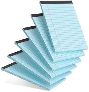 6pcs Small Note Pad 5x8 College Ruled Blue Legal Pads Paper Notepads 6 Pack Study Back Writing Pads 5 x 8 Legal Pads Perforated Narrow Ruled Pads of Paper Blue 6pcs Small Note Pad 5x8 College Ruled Blue Legal Pads Paper Notepads 6 Pack Study Back Writing Pads 5 x 8 Legal Pads Perforated Narrow Ruled Pads of Paper Blue