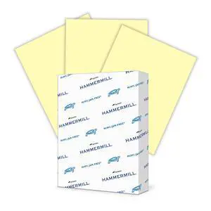 Colored Paper, 20 lb Canary Printer Paper, 8.5 x 11-1 Ream (500 Sheets) - Made in the USA, Pastel Paper, 103341R, 1 Ream | 500 Sheets, Letter (8.5x11) Colored Paper, 20 lb Canary Printer Paper, 8.5 x 11-1 Ream (500 Sheets) - Made in the USA, Pastel Paper, 103341R, 1 Ream | 500 Sheets, Letter (8.5x11)