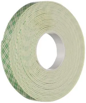 4026 Natural Polyurethane Double Coated Foam Tape, 0.5" width x 5yd length (1 roll) 4026 Natural Polyurethane Double Coated Foam Tape, 0.5" width x 5yd length (1 roll)