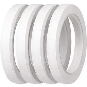 Thin Double Sided Tape for Craft,Card Making,Gift,Scrapbooking and Office School Stationery Supplies,Tear-by-Hand, Paper Backing (4Rolls,1/2 Inch x 32 Yards Per Roll) Thin Double Sided Tape for Craft,Card Making,Gift,Scrapbooking and Office School Stationery Supplies,Tear-by-Hand, Paper Backing (4Rolls,1/2 Inch x 32 Yards Per Roll)