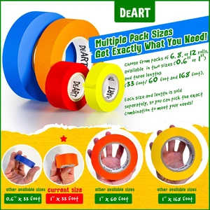 Colored Masking Tape 12 Pack 1 inch Color Painters Tape for Arts & Crafts Labeling, Coding, Art Supplies, Whiteboard Tape, Craft Supplies DIY Lab Tape Wire Management Scrapbook Decoration Colored Masking Tape 12 Pack 1 inch Color Painters Tape for Arts & Crafts Labeling, Coding, Art Supplies, Whiteboard Tape, Craft Supplies DIY Lab Tape Wire Management Scrapbook Decoration