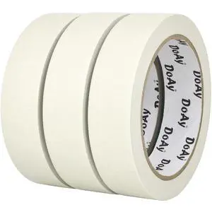 3 Pack White Painters Tape - Masking Tape 1 Inch Wide - Multi-Surface, Smart Adhesion, Indoor & Outdoor - 270FT Total - Paint Tape for Artist, DIY, Labeling, Art, Car, General Purpose (#3910) 3 Pack White Painters Tape - Masking Tape 1 Inch Wide - Multi-Surface, Smart Adhesion, Indoor & Outdoor - 270FT Total - Paint Tape for Artist, DIY, Labeling, Art, Car, General Purpose (#3910)