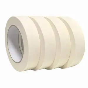 White Masking Tape 1 Inch Wide 50 Yards per Roll Total 200 Yards White Masking Tape 1 Inch Wide 50 Yards per Roll Total 200 Yards