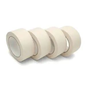 Masking Tape 2 Inches Wide, 4 Rolls × 55 Yards (220 Yards Total), Painters Tape for Painting, DIY, Crafts, Home & Office Masking Tape 2 Inches Wide, 4 Rolls × 55 Yards (220 Yards Total), Painters Tape for Painting, DIY, Crafts, Home & Office