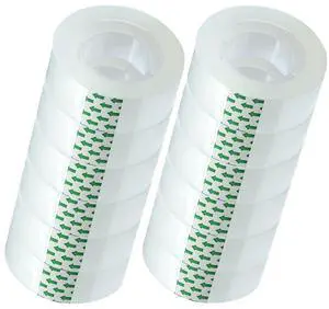12 Rolls Transparent Tape Refills Rolls Each Rol 1 inch Corel 3/4 x 980 Inches,for School,Office, Home. 12 Rolls Transparent Tape Refills Rolls Each Rol 1 inch Corel 3/4 x 980 Inches,for School,Office, Home.