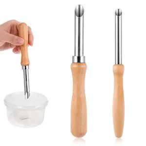 2 Pack Clay Hole Cutters Straw Puncher Single for Plastic Lids Lemonade Stainless Steel Circular Clay Hole Cutters Pottery Tools Wooden Handle Clay Tools Lemonade Cup Lid Hole Puncher for Straw 2 Pack Clay Hole Cutters Straw Puncher Single for Plastic Lids Lemonade Stainless Steel Circular Clay Hole Cutters Pottery Tools Wooden Handle Clay Tools Lemonade Cup Lid Hole Puncher for Straw