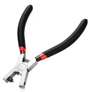2mm Sheet Metal Hole Punch, Heavy Duty Hand Held Sheet Metal Hole Punch Pliers Round Puncher for Leather Watch Band Jewelry Making Thin Aluminum 2mm Sheet Metal Hole Punch, Heavy Duty Hand Held Sheet Metal Hole Punch Pliers Round Puncher for Leather Watch Band Jewelry Making Thin Aluminum
