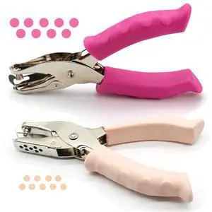 Single Hole Punch 1/4" & 1/8", Small One Hole Puncher for Paper, Crafts Single Hole Punch 1/4" & 1/8", Small One Hole Puncher for Paper, Crafts