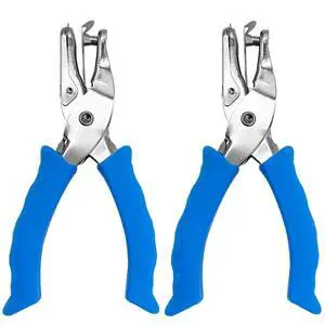 Paper Hole Puncher for Crafts, One Hole Punch with Blue Soft Grip Handle, Small Hole Punch for Kids and Adults, Handheld Circle Punch for Paper Crafts in Home, Office, Classroom 2 Pack Paper Hole Puncher for Crafts, One Hole Punch with Blue Soft Grip Handle, Small Hole Punch for Kids and Adults, Handheld Circle Punch for Paper Crafts in Home, Office, Classroom 2 Pack
