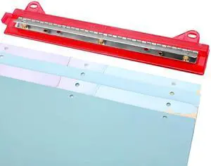 3 Hole Punch, Portable 3 Hole Puncher for Binder, Three Hole Punchers with 10 Inches Ruler, 3 Ring Hole Punches, 5 Sheets Capacity, for School, Office (Red) 3 Hole Punch, Portable 3 Hole Puncher for Binder, Three Hole Punchers with 10 Inches Ruler, 3 Ring Hole Punches, 5 Sheets Capacity, for School, Office (Red)