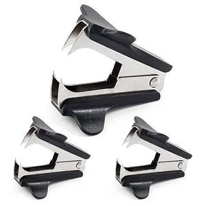 Staple Removers, 3 Pcs, Black | Staple Puller Remover Tool, For Office School Home Staple Removers, 3 Pcs, Black | Staple Puller Remover Tool, For Office School Home