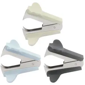3 Pack Staple Remover (Blue, Green, Dark Gray) | Easy removal, No paper tear, Durable & sturdy, Jaw type 3 Pack Staple Remover (Blue, Green, Dark Gray) | Easy removal, No paper tear, Durable & sturdy, Jaw type