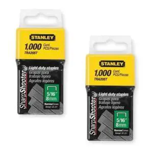 TRA205T 1,000 Units 5/16-Inch Light Duty Staples (2 pack) TRA205T 1,000 Units 5/16-Inch Light Duty Staples (2 pack)