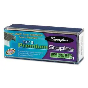 35440 S.F. 3 Premium Chisel Point 105 Count Half-Strip Staples 5000/Box 35440 S.F. 3 Premium Chisel Point 105 Count Half-Strip Staples 5000/Box