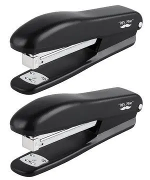 Staplers with 200 Staples, 20 Sheet Capacity, Pack of 2 | Staplers for Desk, Office Stapler, Desk Stapler, Stapler with Staples, Black Stapler, Paper Stapler, Stapler and Staples Staplers with 200 Staples, 20 Sheet Capacity, Pack of 2 | Staplers for Desk, Office Stapler, Desk Stapler, Stapler with Staples, Black Stapler, Paper Stapler, Stapler and Staples