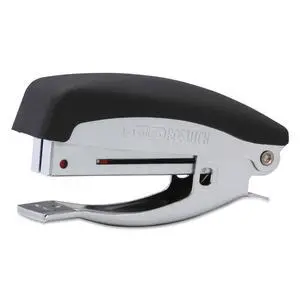 Office Deluxe 20 Sheet Hand-Held Stapler with Anchor Hole, Chrome/Black (42100) Office Deluxe 20 Sheet Hand-Held Stapler with Anchor Hole, Chrome/Black (42100)