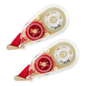 WH-814Y Correction Tape, Whitepaper Pouch, Cream Tape, 0.2 inches (4 mm), 51-642 x 2 WH-814Y Correction Tape, Whitepaper Pouch, Cream Tape, 0.2 inches (4 mm), 51-642 x 2