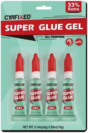 Super Glue Gel Clear for Wood Plastic Metal, Instant Superglue All Purpose Multipack Cyanoacrylate Adhesive Repair Ceramic Model Leather Rubber Glass Pottery, Strong Bonding Single Use Glue Minis Super Glue Gel Clear for Wood Plastic Metal, Instant Superglue All Purpose Multipack Cyanoacrylate Adhesive Repair Ceramic Model Leather Rubber Glass Pottery, Strong Bonding Single Use Glue Minis