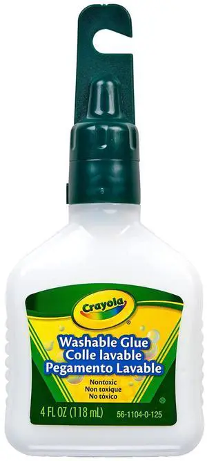 Washable School Glue, Craft Supplies, 4 Ounces Washable School Glue, Craft Supplies, 4 Ounces