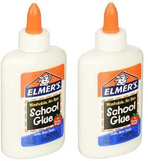 Washable Liquid School Glue for Kids Art Projects, 4 Ounce, 2 Count | Single serve sticks with vitamins in a STAW box, mix into water bottles for fast refreshment at the gym, desk or on travel Washable Liquid School Glue for Kids Art Projects, 4 Ounce, 2 Count | Single serve sticks with vitamins in a STAW box, mix into water bottles for fast refreshment at the gym, desk or on travel